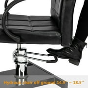 OmySalon Pedicure Unit Chair with Hydraulic Chair & Foot Rest, Foot Massage Station Nail Spa Furniture, Perfect for Beauty Salon Home Use