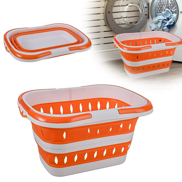 Organisateur de Rangement Pliable pour Lessive, Durable et Léger, pour Vêtements et Jouets, Conception Gain de Place