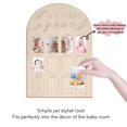 thumbnail image 3 of Tablero De Hitos Del Primer Año, Decoración De Madera, Tablero De Fotos Del Primer Año Para Niños Para La Vida Diaria, 3 of 7