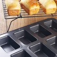 thumbnail image 2 of Langtuo Mini Loaf Pan Non Stick & Heat-Resistant 8-Cavity for Home Kitchen Oven, 2 of 8