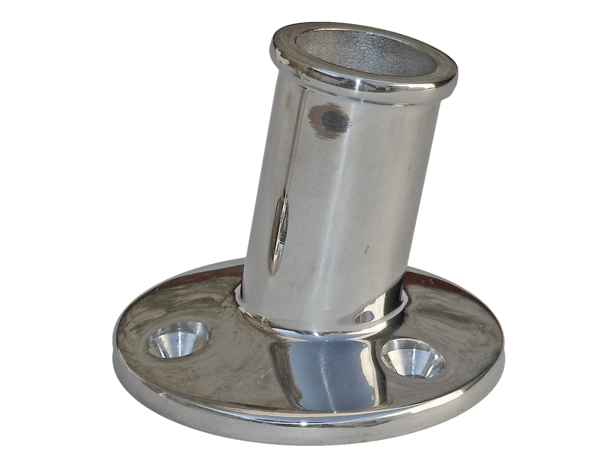 Five Oceans 3/4" Marine Surface Mount Stainless Steel Flag Pole Socket