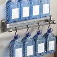 thumbnail image 4 of Bathroom Non Perforated Slipper Rack Wall Mounted Shoe Rack Bathroom Wall Door Shoe Storage Rack, 4 of 7