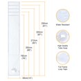 thumbnail image 5 of HOOMEE - Sello de ventana deslizante y ajustable para ventana con tubo para aire acondicionado portátil (14 x 91 pulgadas) - nuevo: 35 x 232 cm - US, 5 of 5