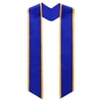 thumbnail image 1 of TOPTIE Adult Graduation Stoles 68 Inch Angled End Honor Sash Shawl of Student Class of 2026-Blue With Gold-One Size, 1 of 3