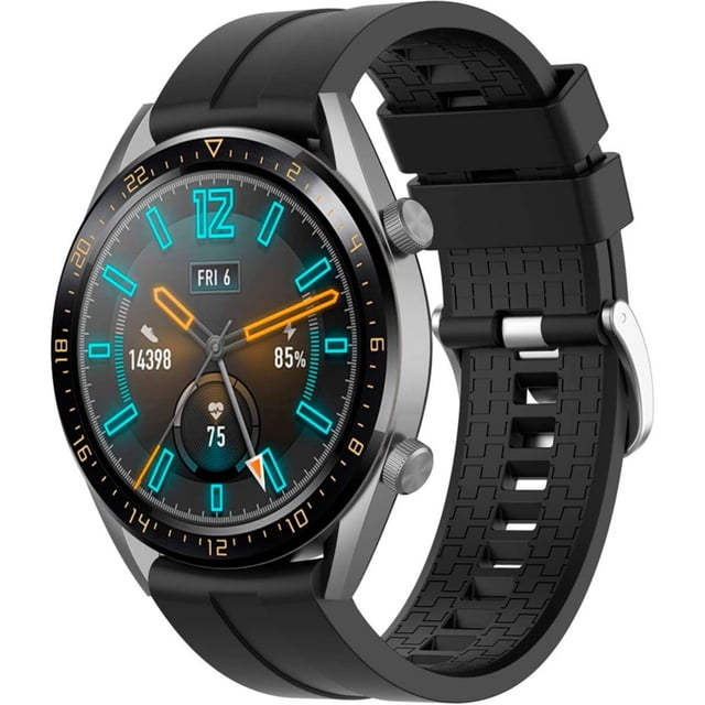 Correa de silicona para Huawei Watch Gt2 Gt3 Xiaomi Mi Watch Bla