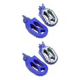 thumbnail image 1 of tssuouriy Motorcycle Foot Pegs Replace Widen for Motorcycle off Refitting Blue 2Set, 1 of 1