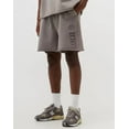 thumbnail image 4 of Honor The Gift Men's Studio Embroidered Logo French Terry Sweatshorts (X-Large, Grey Wash), 4 of 6