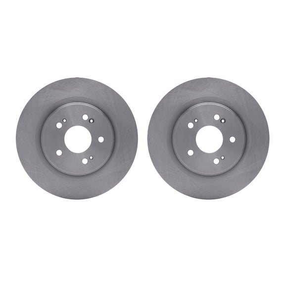 Dynamic Friction Company Rear Brake Rotors 6002-59065