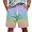 Watermelon Red, variant on Satingcolo Men's Baggy Sweat Shorts Fleece Lounge Shorts Casual Lightweight Drawstring Y2k Loose Fit Shorts Dark Blue XL
