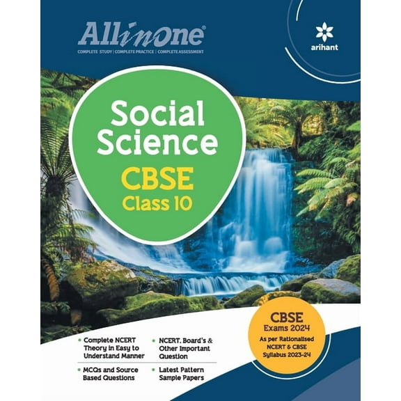 All In One Class 10th Social Science for CBSE Exam 2024, (Paperback)