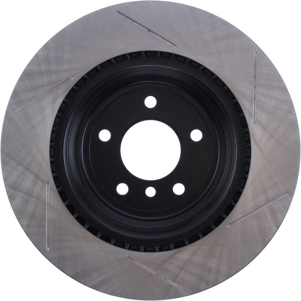 StopTech Power Slot 06 BMW 330 Series / 07-09 335 Series Rear Right Slotted Rotor Fits select: 2013-2014 BMW X1, 2015 BMW X1 XDRIVE35I