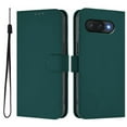 thumbnail image 2 of Wallet Case Compatible for Google Pixel 10a, PU Leather Magnetic Closure Protective Flip Folio Case with 3 Card Holder and Wrist Strap Cover Women Men,Dark Green,For Google Pixel 10a, 2 of 11