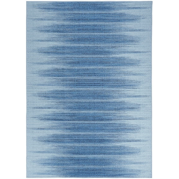 Nourison Vintage Home Modern Blue 6' x 9' Area Rug (6x9)