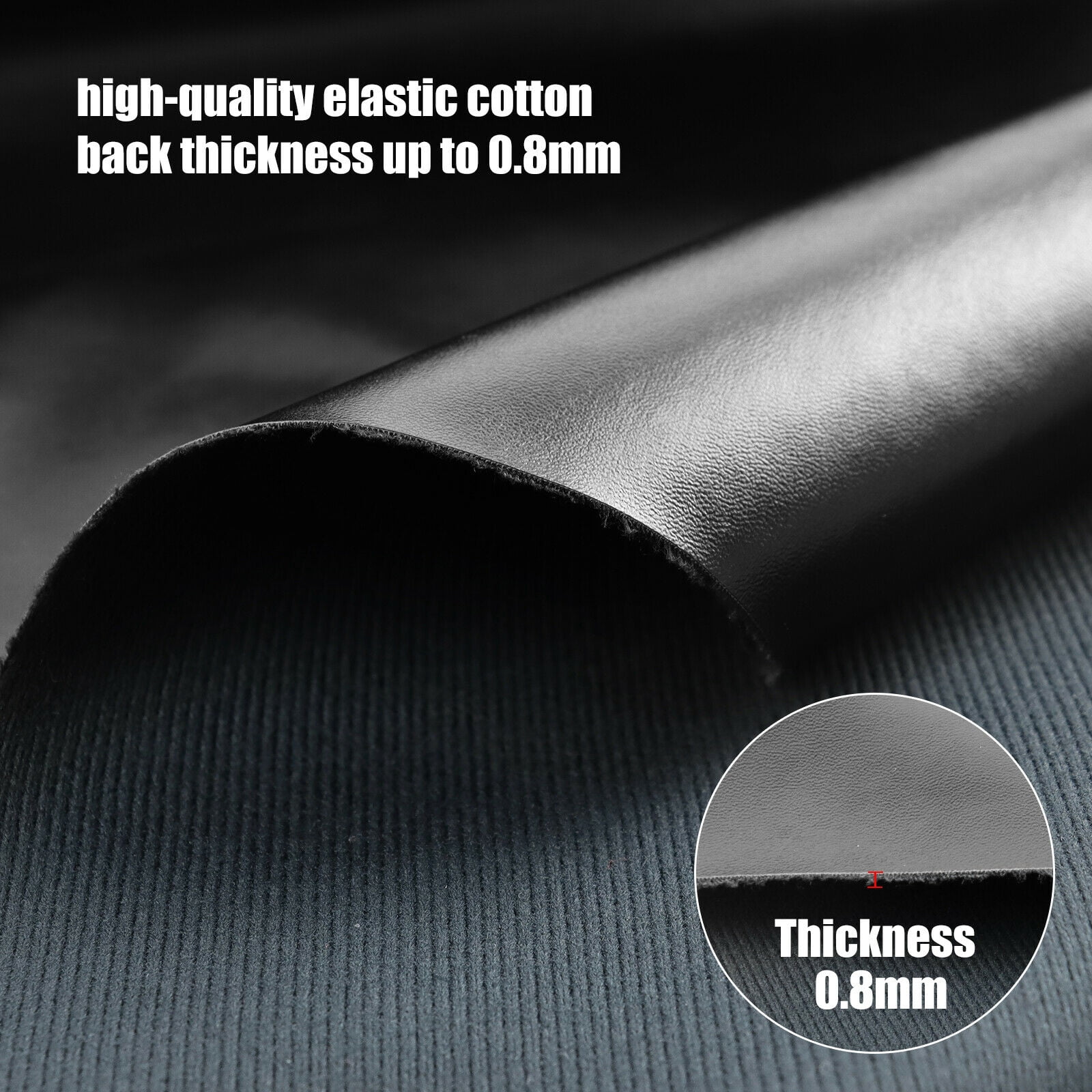 Upholstery Fabric PU Faux Leather for Sofa Chair Bed Car Seat Boat Seat Cover 53"W