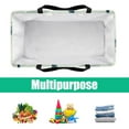 thumbnail image 5 of Shark Large Capacity Reusable Foldable Oxford Cloth Storage Bin Shopping Basket Shopping Bag Grocery Bags, 5 of 7