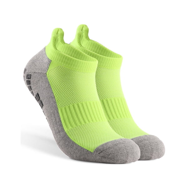 Calcetines de fútbol interior Sonducket 2 uds Fitness absorbente de sudor resistente al desgaste tubo corto Verde