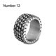 thumbnail image 2 of Guardurnaity Mujeres Hombres anillo moda Casual fiesta mano joyería hacer ocio elegante artesanía decoración collar colgante regalo Ropa, zapatos y accesorios Miscelánea Talla 12 Guardurnaity AP014816-06, 2 of 6