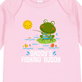 thumbnail image 4 of Inktastic Daddys Fishing Buddy Cute Frog Boys or Girls Long Sleeve Baby Bodysuit, 4 of 5