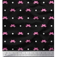 thumbnail image 1 of Soimoi Georgette Viscose Fabric Dot & Floral Print Sewing Fabric Yard 42 Inch Wide, 1 of 3