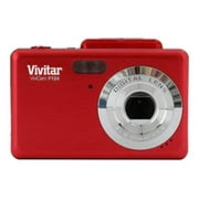Vivitar iTwist F124 14.1 Megapixel Compact Camera, Red