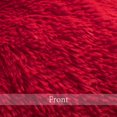 thumbnail image 4 of Fundas de almohada decorativas ANRODUO, piel sintética roja, 45 x 45 cm, 2 unidades, 4 of 6