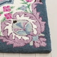 thumbnail image 4 of SAFAVIEH Bellagio Chandler Floral Wool Area Rug, Pink/Ivory, 5' x 8', 4 of 13
