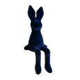 thumbnail image 2 of Dserhfy Sitting Bunny Statue Flocking Rabbit Figurine Easter Bunny Ornaments for Living Room Cabinet Home Tabletop Decor, 2 of 8