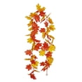 thumbnail image 1 of Guirnalda de arce artificial, puerta de entrada para el hogar, simulación de pared, hojas, decoración de vid, adorno navideño, tipo 8 Inevent HA001259-08, 1 of 5