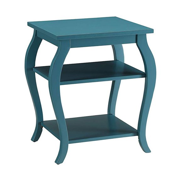 Becci End Table, Teal