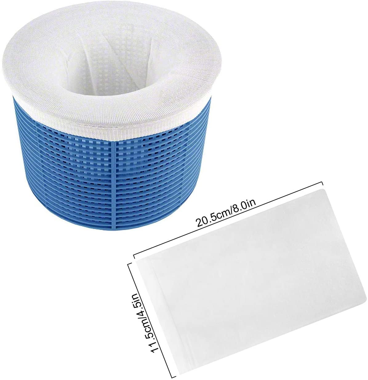 Filters Baskets Coopache 30-Pack Of Pool Skimmer Socks Skimmers Cleans Debris 