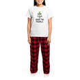 thumbnail image 4 of CafePress - Grab The Tequila Women's Light Pajamas - Women's Short Sleeve Print T-Shirt and Pants Light Cotton Pajama Set, 4 of 7