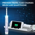 thumbnail image 3 of Oral-B Genius 8000 Rechargeable Electric Toothbrush, Orchid Purple, 3 of 15