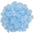 thumbnail image 5 of 1000pcs Light Blue Rose Silk Petals Artificial Flowers Petals for Romantic Night Party Wedding , Propose , Valentine's Day Flower Decoration, 5 of 6