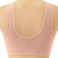 thumbnail image 4 of Women's Front Buckle Bra Wireless Side Support Lingerie, Smoothing Accessory Breast Underwear, Easy Closure Vest, Push Up Comfort Top, Breathable Daily Bralette, 4 of 6
