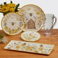 thumbnail image 4 of Certified International  Bee Sweet 2-Piece Melamine Platter Set, 4 of 5