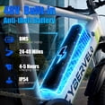 thumbnail image 2 of AOANGO Electric Bike for Adults, 26" Tire Up to 80Miles Commute Mountain Bike with 48V Removable Battery, 2 of 9
