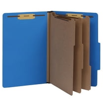 Pendaflex Heavy Duty Classification Folder 3-Dividers 3" Expansion Legal Size Blue 10/Box (1006944)