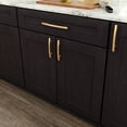 thumbnail image 3 of Elements 859T Thatcher 1-1/2" Curved "T" Bar Cabinet Knob / Drawer Knob - Bronze, 3 of 7