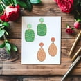 thumbnail image 5 of Artistic Floral Pattern Polymer Clay Texture Sheets Clay Texture Classic Seamless Pattern Rubber Modeling Pad Texture Sheets for Polymer Clays Making Earrings Jewelry, 5 of 8