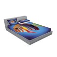 thumbnail image 2 of Ambesonne Ocean Fitted Sheet & Pillow Sham Set, Tropical Exotic Sea Fish, Queen, Multicolor, 2 of 2
