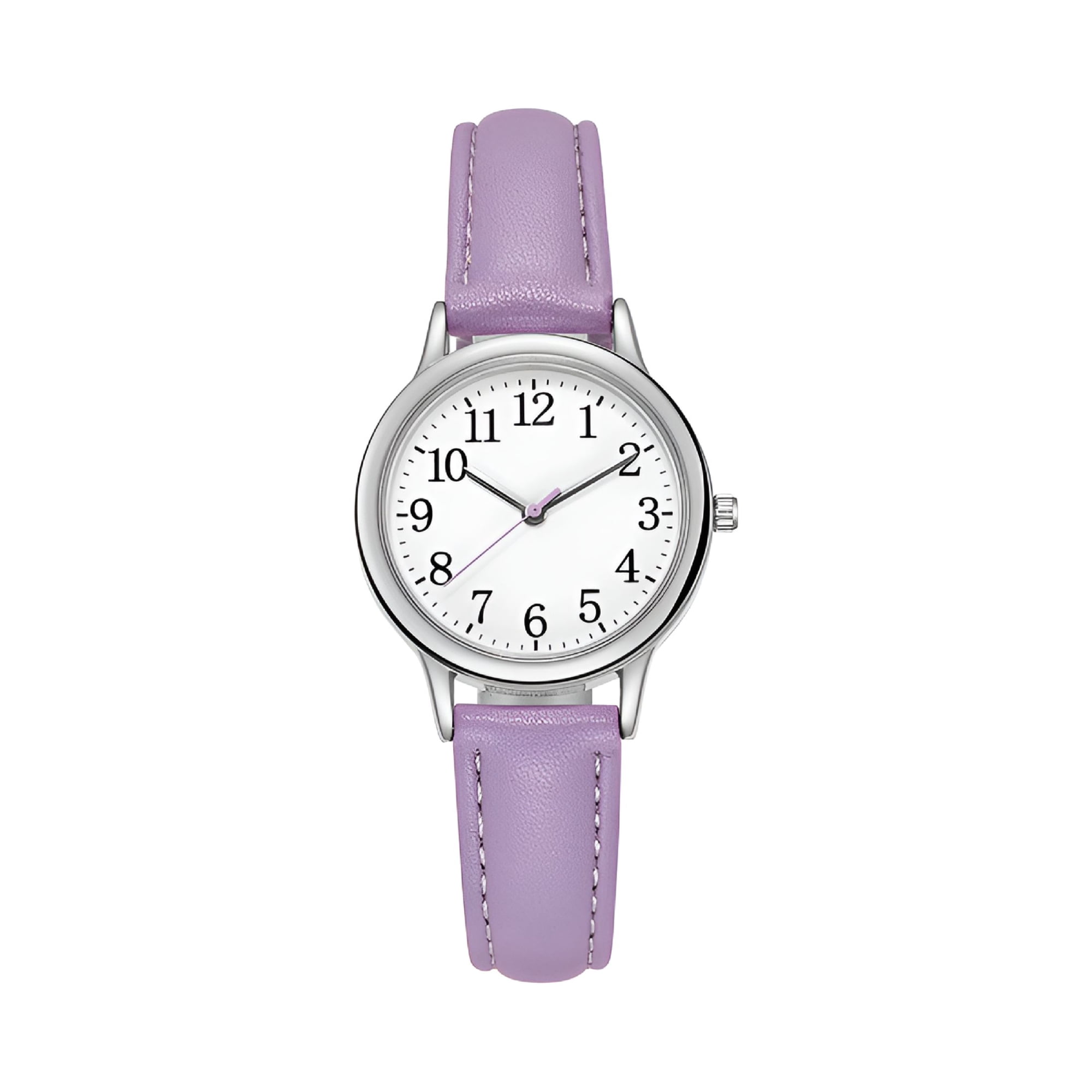 DESIGNICE Leather Watch Minimalist Wind Up Watches Gift Women's Sleek Quartz Watch Light Dial Fashion with Strap Womens Vintage Watch Women's Watch,Vintage Watch,Fashion Watches for Women