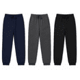 thumbnail image 2 of DARESAY [3-Pack] Men's Tech Fleece Joggers Dry Fit Performance Sweatpants (Up To Size 3XL), 2 of 9