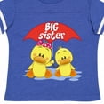 thumbnail image 4 of Inktastic Big Sister Duck Girls Toddler T-Shirt, 4 of 5