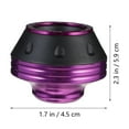thumbnail image 2 of Miangastore 2pcs Motorbike Modification Accessory Alloy Anti-collision Cup for Motorcycle, 2 of 8