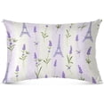 thumbnail image 2 of GZHJMY Paris Eiffel Tower Queen Pillowcase Super Soft Cozy Plush Pillow Case with Zipper for Sofa Bed Couch, 20 x 30 Inch, 2 of 7