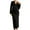 #004-Black, variant on Womens Maternity Bodycon Maxi Dress V Neck Semi Formal Baby Shower Photoshoot Party Cocktail Pregnancy