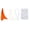 orange, variant on 12-hole Resin Ceramic Flute Alto C Tuning Multicolor Flute Adult Kid's Instrument Musical Instrument Outdoor Portable Ocarina