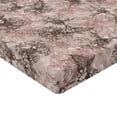 thumbnail image 4 of Ambesonne Autumn Vibes Fitted Sheet, Leaves Asian Style, Full Size, Pale Rose Dark Taupe, 4 of 5
