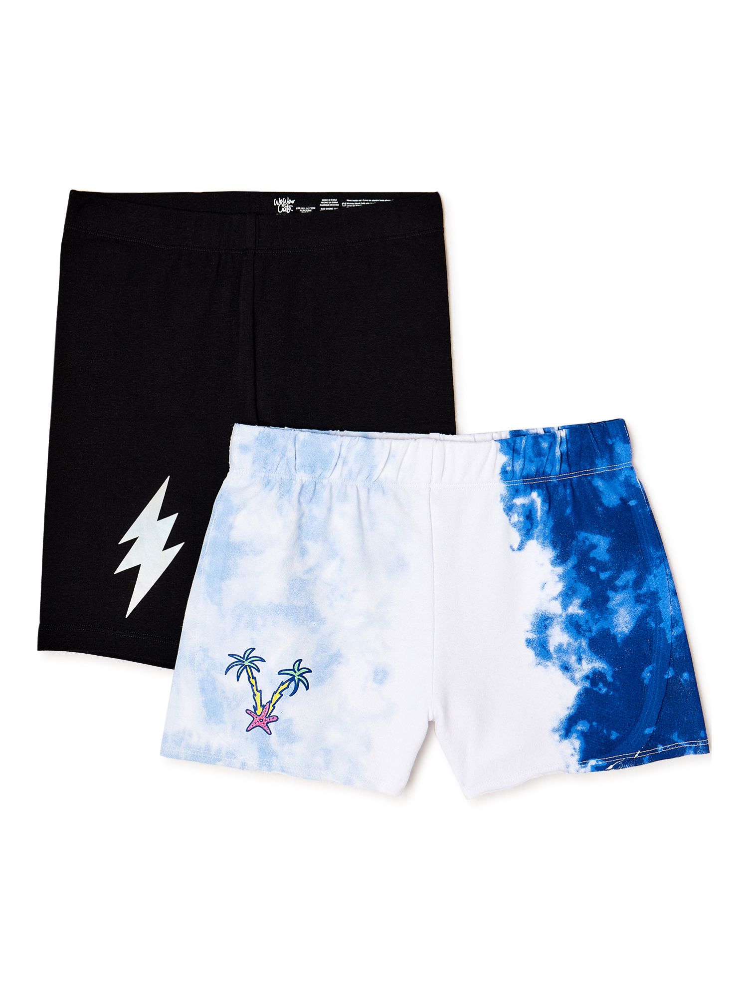 We Wear Cute Girls Graphic Bike Shorts 