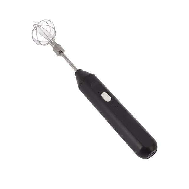 Electric Hand Mixer Three Speeds Battery Powered Milk Frother Home Baking